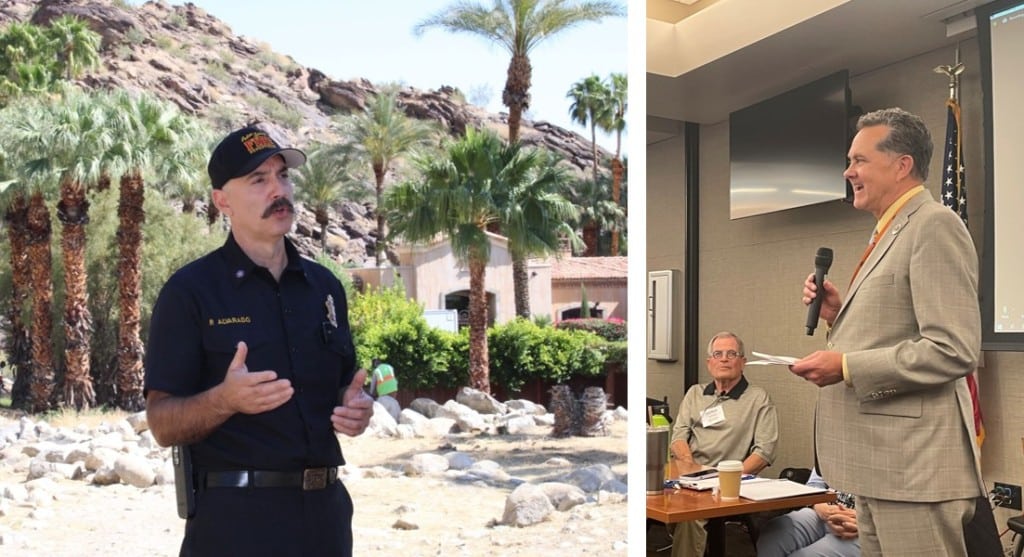 Palm Springs Honors City Manager Scott Stiles and Fire Chief Paul Alvarado